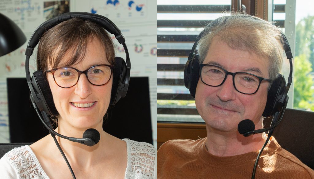 Portraits von Dr. Sigrid Milles und Prof. Dr. Ralf Schülein.
